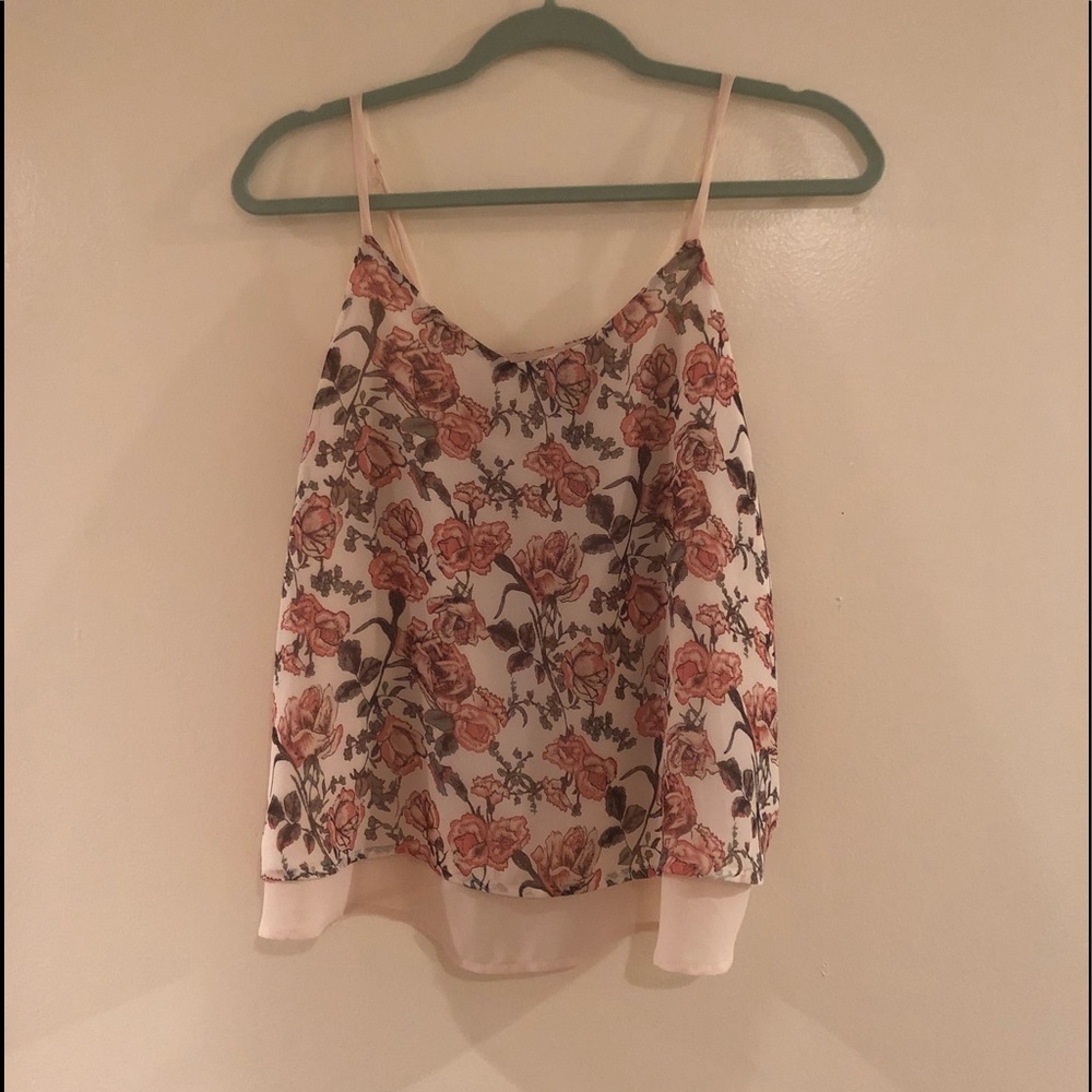 F21 Floral Blouse